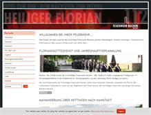 Tablet Screenshot of feuerwehr-buchen.de